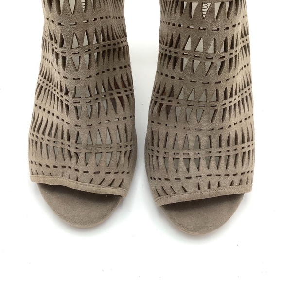 Jeffrey Campbell Leather Open Toe Heel Sandals 8 - Picture 5 of 14